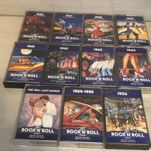 The Rock & Roll Era Lot of 11 Time Life Cassettes please read